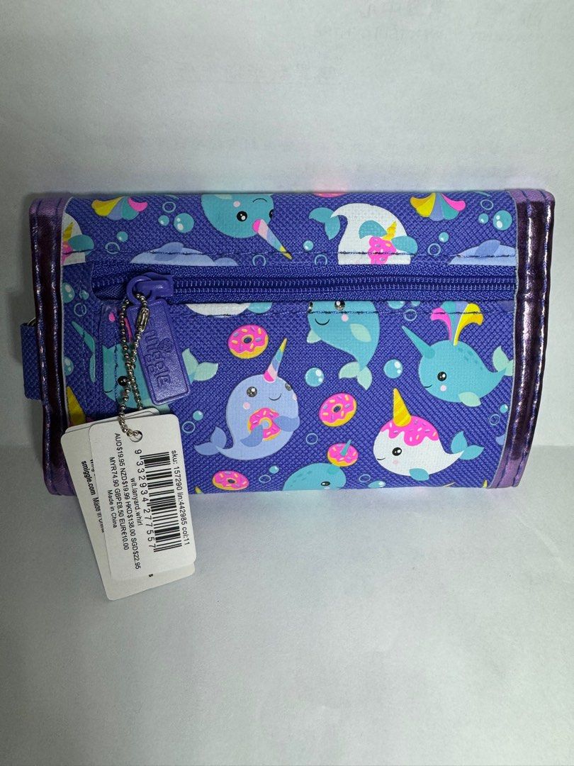 Smiggle landyard Wallet, 兒童＆孕婦用品, 嬰兒及小童流行時尚- Carousell