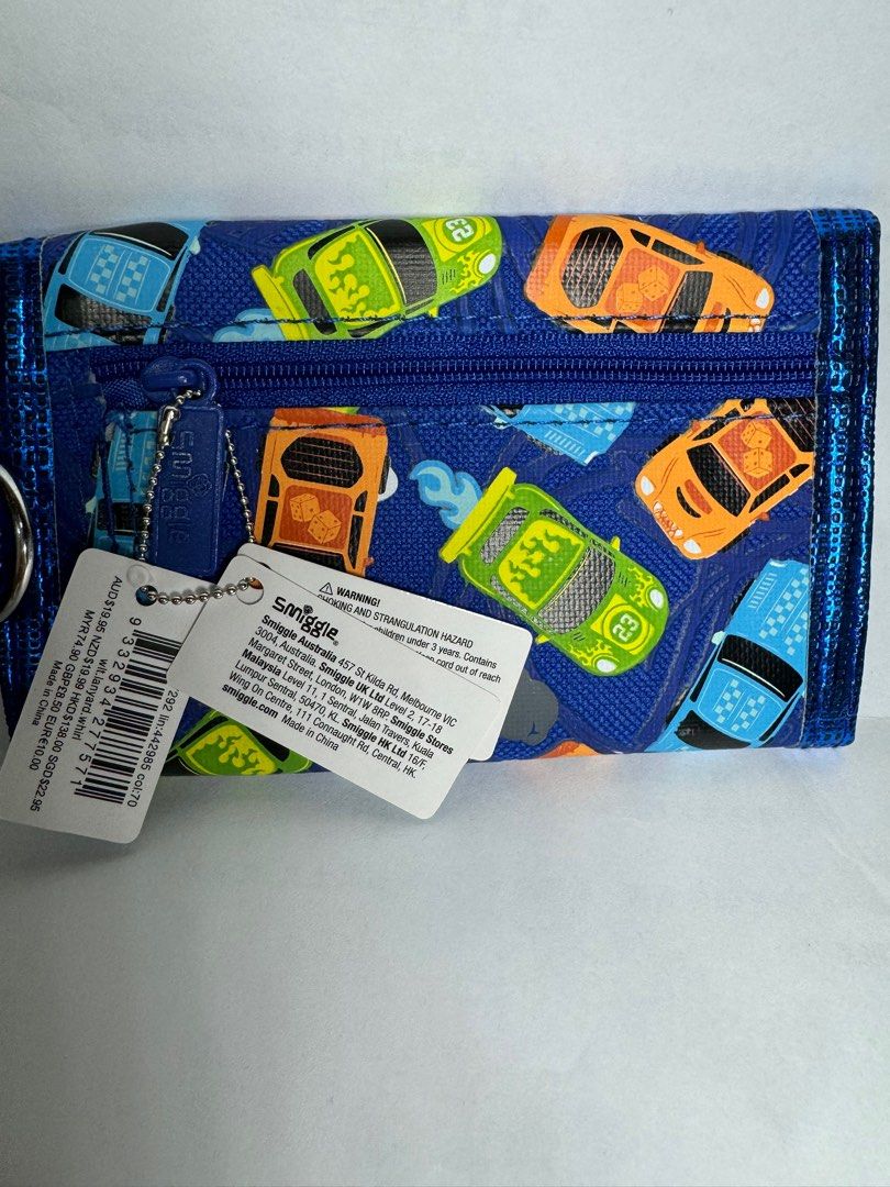 Smiggle Lanyard Wallet, 兒童＆孕婦用品, 嬰兒及小童流行時尚- Carousell