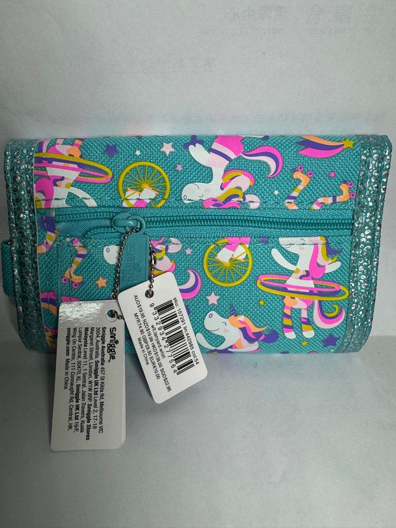 Smiggle Lanyard Wallet, 兒童＆孕婦用品, 嬰兒及小童流行時尚- Carousell