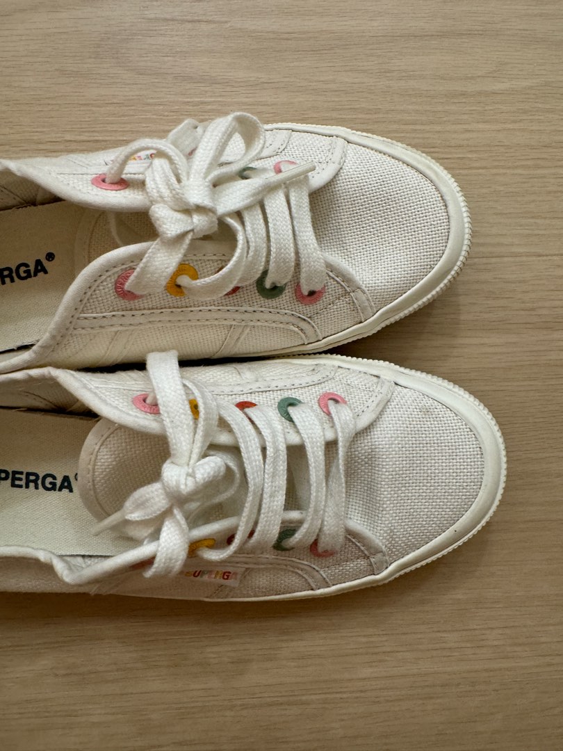 Superga Shoes Rainbow Eyelet