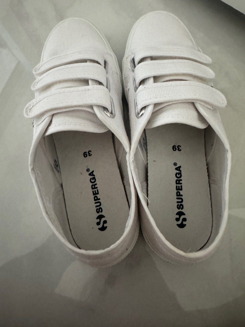 Superga Size 39 Strap Shoes