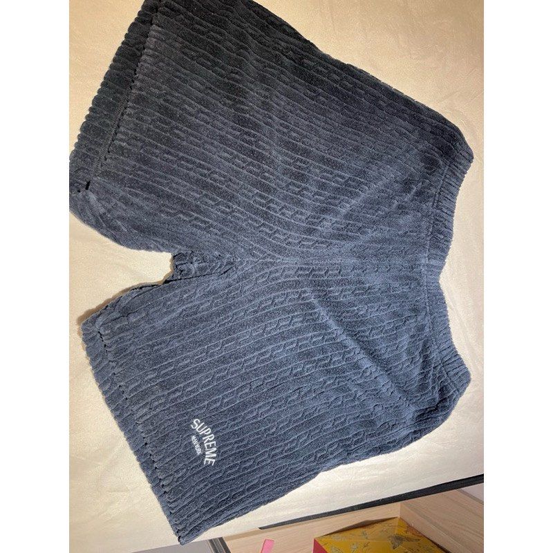 Supreme cable knit terry short on sale