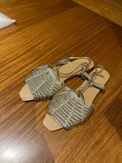 The Fitting Room Akai Gold Sandals (Summer Sandals)
