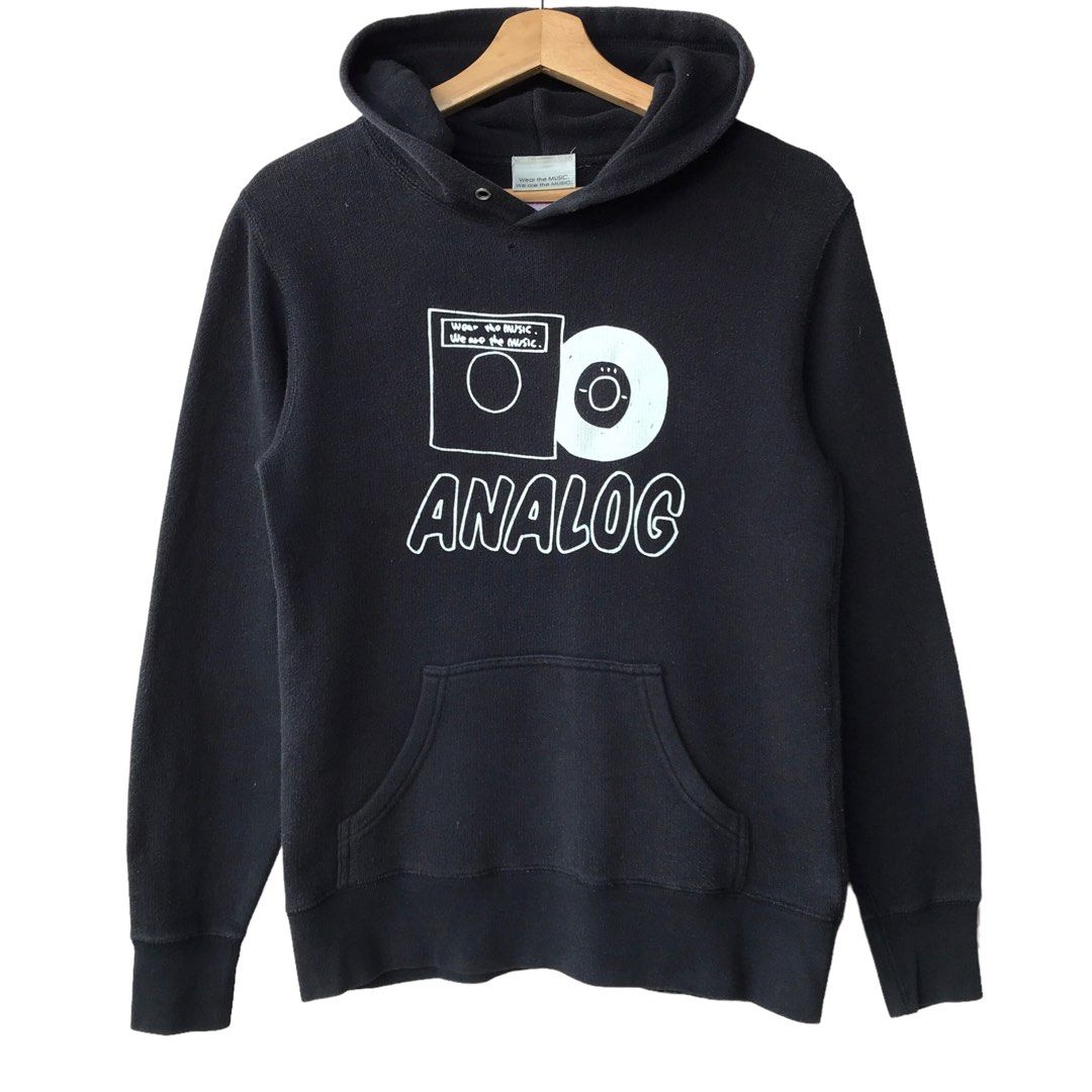 Tower Records Japan No Music No Life Analog Hoodie