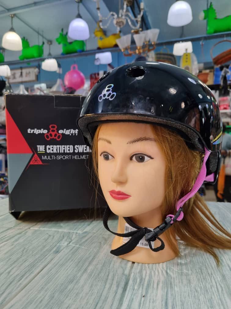 Triple Eight Helmet Bicycle, Sports Equipment, Bicycles & Parts