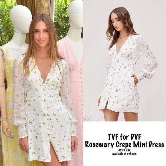 Tvf rosemary crepe mini dress clearance