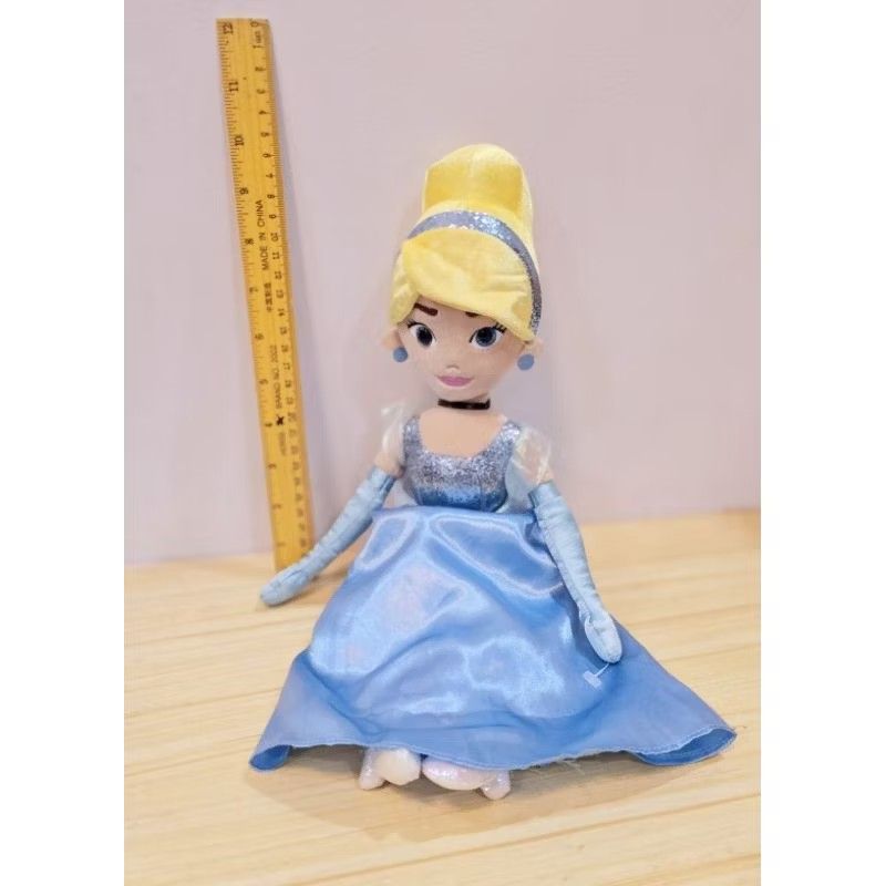 TY Disney Princess Plush Toy (Category: Plushies & Soft Toys) located in Quezon City. Submitted by babylianne (Listing ID 1321305048, Image 3). Description: Original TY Disney Princess Hard Glittered Eyes Elsa - 880 Anna - 880 Cinderella - ❌ SOLD Ariel - 1200 Aurora - 1000 In Excellent Condition AS IS - What you see is what you get Actual Photo Posted Color may vary due to lighting Kindly check the ruler or the battery for size reference.