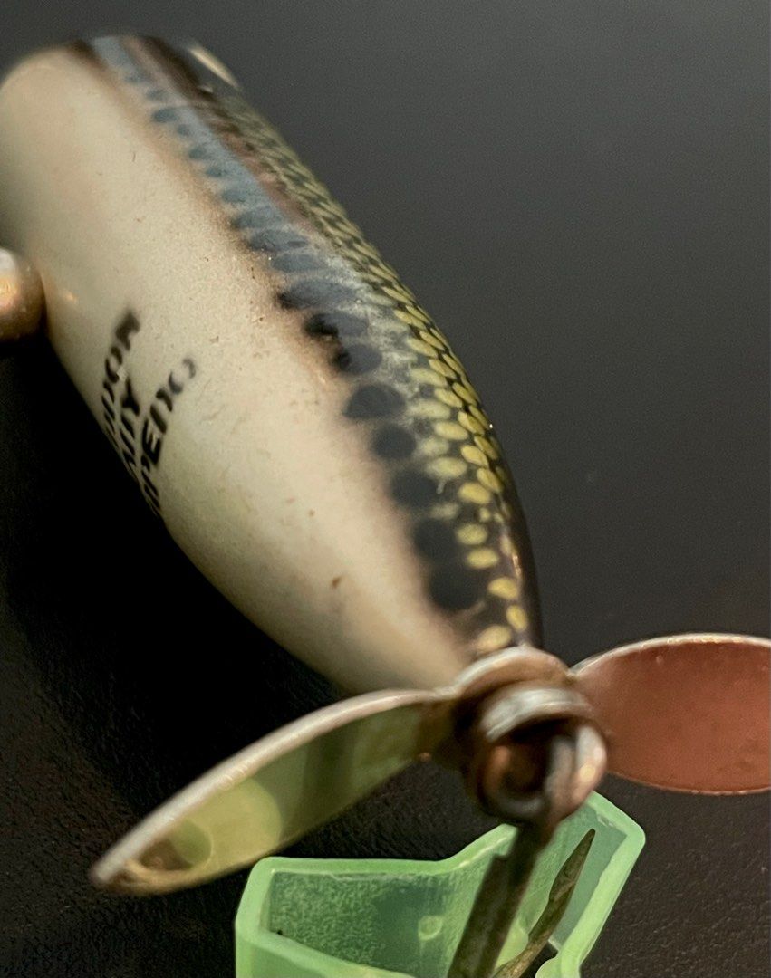 antique heddon fishing lures with propellers - Tiny Torpedo steady retrieve for more of a buzzbait Heddon - Tiny Torpedo -