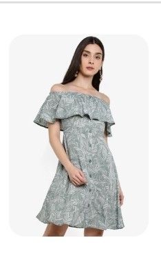 Zalora off shoulder dress discount