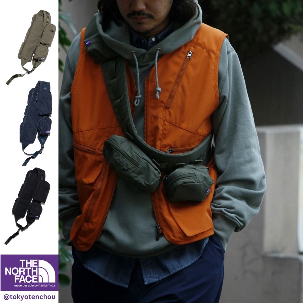 THE NORTH FACE 【Mountain Wind Sling Bag】 nanamica / THE NORTH FACE Purple Label / Featured Product vol.68