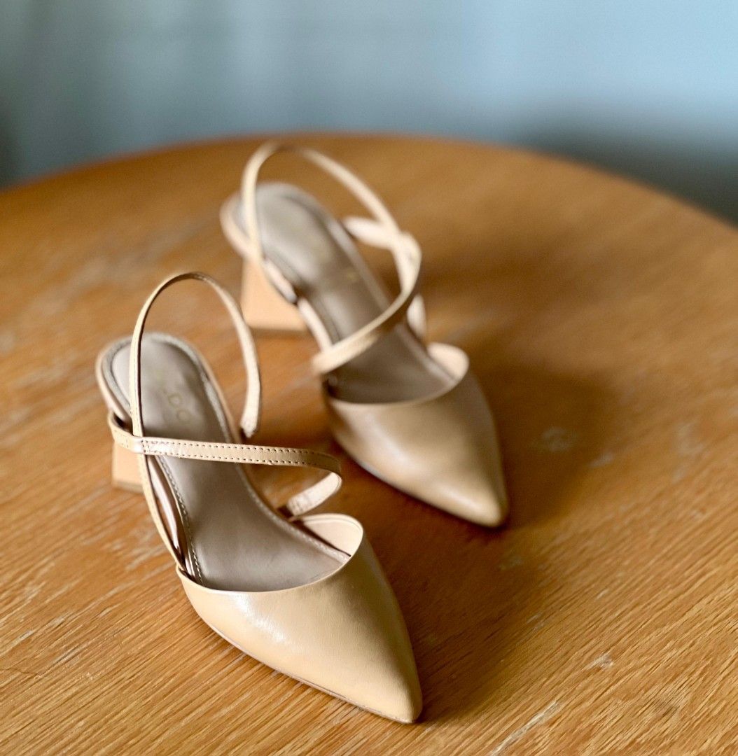 Aldo beige pumps outlet