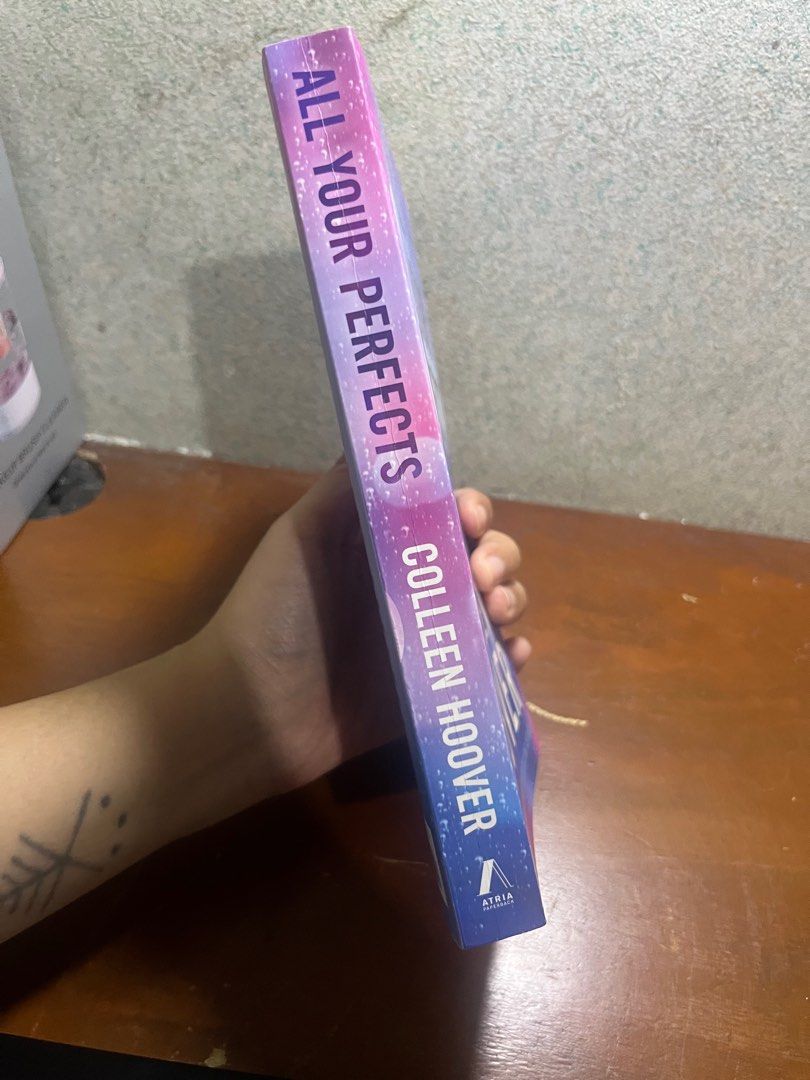 ALL YOUR PERFECTS by Colleen Hoover (Category: Storybooks) located in Manila. Submitted by marizjunio (Listing ID 1321349992, Image 3). Description: Selling this good as new book. Selling this one after reading it. Sampaloc, Manila based.