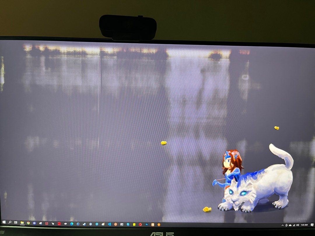 Asus VP249 (defective) (Category: Monitor Screens) located in Cabanatuan. Submitted by renz_carlo (Listing ID 1321468800, Image 2). Description: Price negotiable 24” 144 Hz IPS Bought last January 2022 Issue shown in images.