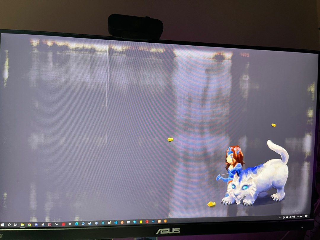 Asus VP249 (defective) (Category: Monitor Screens) located in Cabanatuan. Submitted by renz_carlo (Listing ID 1321468800, Image 1). Description: Price negotiable 24” 144 Hz IPS Bought last January 2022 Issue shown in images.