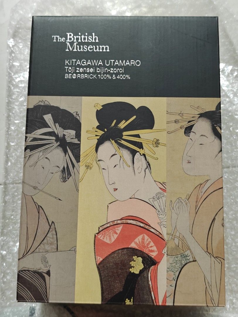 BE@RBRICK KITAGAWA UTAMARO 100% & 400%