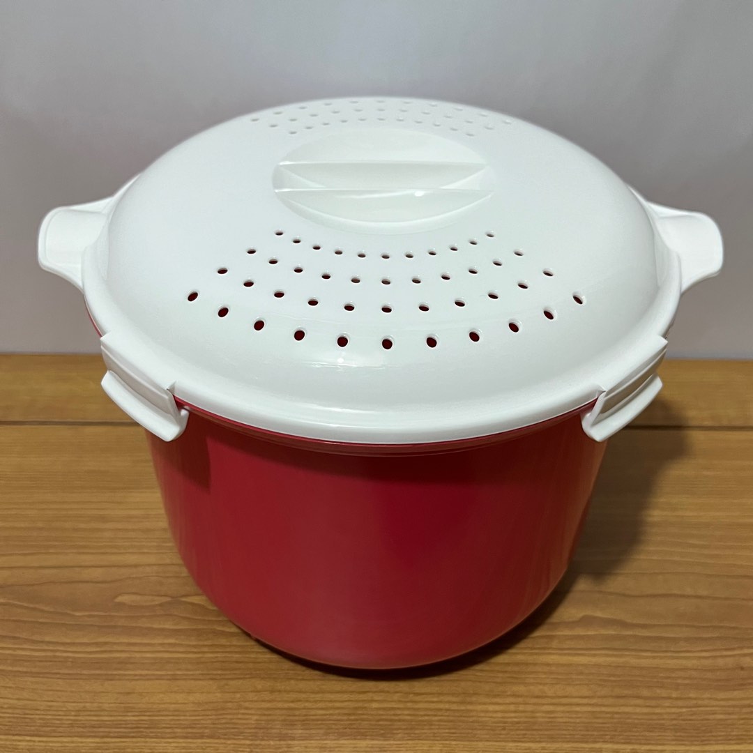 BOLD BERRY MICROWAVEABLE RICE COOKER, Furniture & Home Living ...