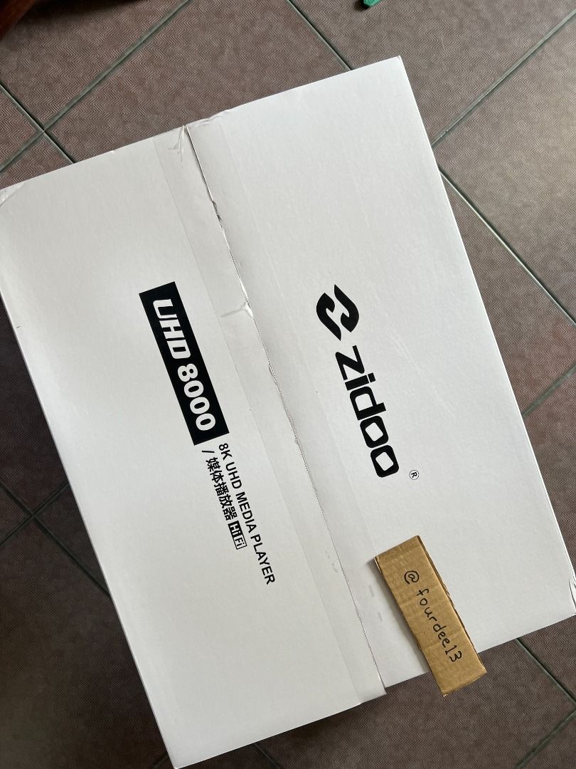 [Brand New] Zidoo UHD8000 8K UHD Media Player, TV & Home Appliances, TV