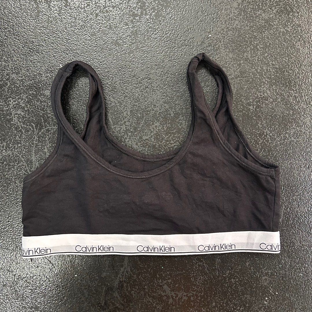 Calvin Klein SPORTS BRA Women s Fashion Activewear on Carousell