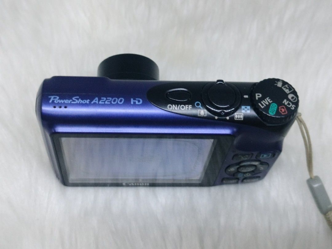canon Powershot a2200 HD ccd sensor 14mp (Category: Cameras) located in Manila. Submitted by ultimogizmos (Listing ID 1321457338, Image 3). Description: canon Powershot a2200 HD ccd sensor execellent working condition working flash 14.1 megapixel ccs sensor slight issue minimal burn sliicon on lcd wont affect performance out put actual and sample pics posted last price unit battery universal charger.