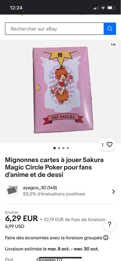 Cardcaptor Sakura playing cards (Category: Board Games & Puzzles) located in Quezon City. Submitted by brainsells (Listing ID 1321346063, Image 3). Description: Cardcaptor Sakura anime playing cards Anime cards games puzzles pusoy dos poker japanese japan.