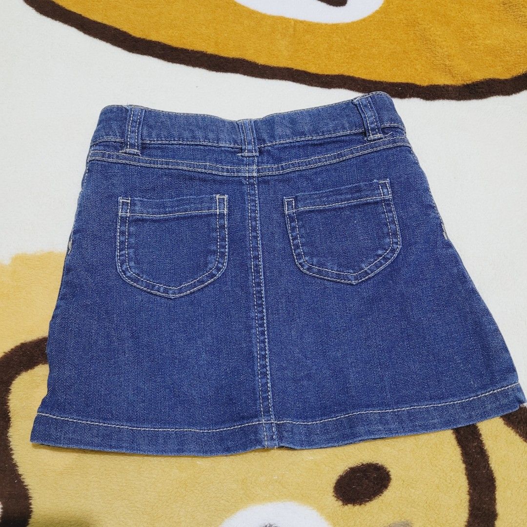 Carter s Denim Skirt 5T Babies Kids Babies Kids Fashion on Carousell
