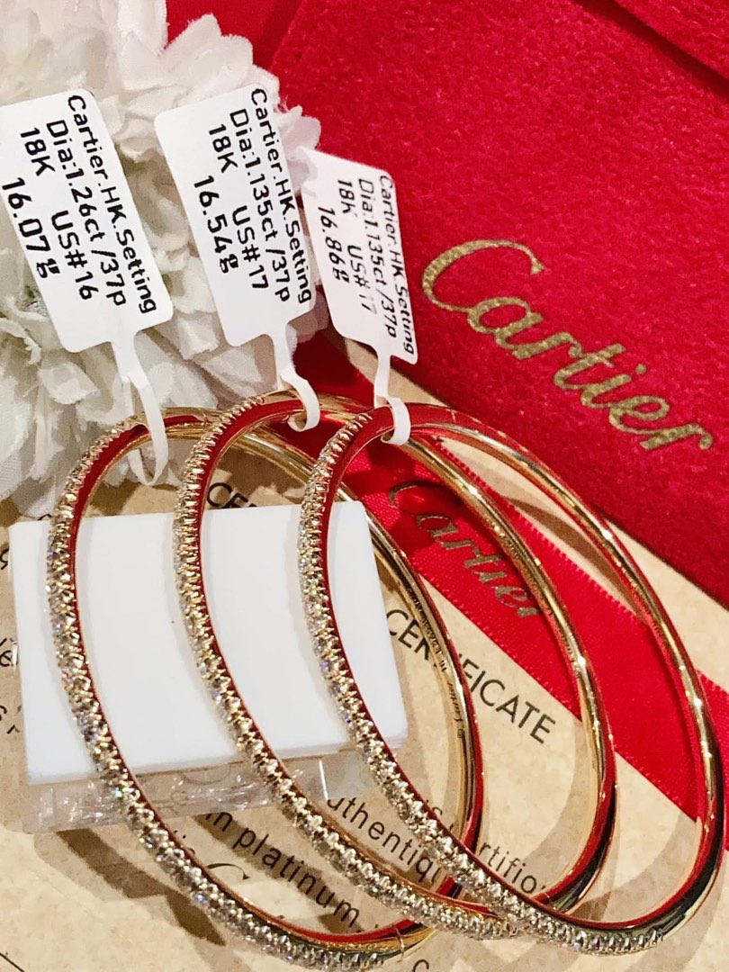 Cartier.Eternity Bangle Women s Fashion Jewelry Organizers Bracelets on Carousell