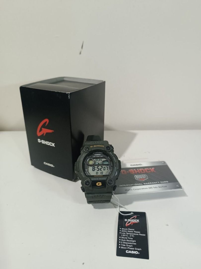 Casio G Shock G7900 3DR Mat Moto Hijau Men s Fashion Watches Accessories Watches on Carousell