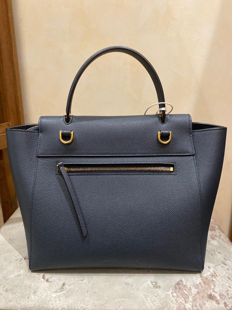 Celine Belt Bag Micro Navy Blue GHW 2019