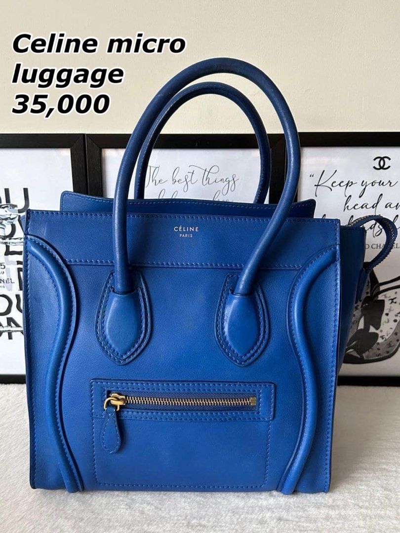 Celine micro luggage (Category: Luxury Bags & Wallets) located in Quezon City. Submitted by authenticpreloveeedph (Listing ID 1321400679, Image 1). Description: .