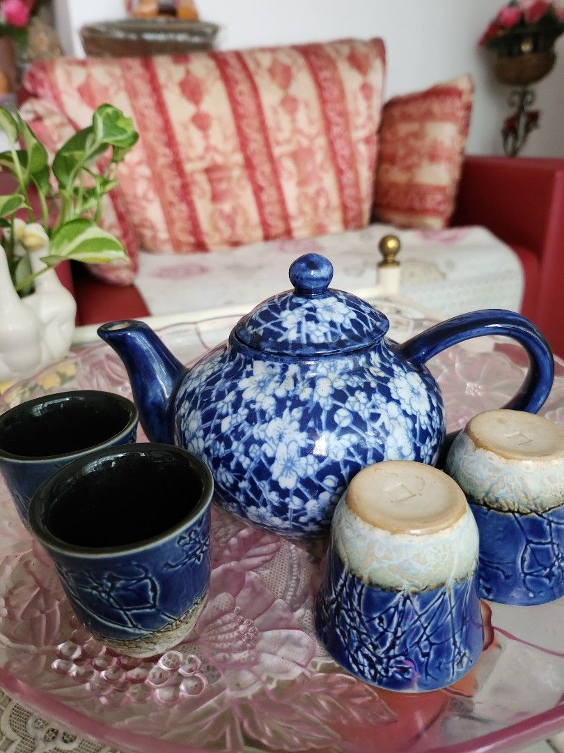 Asian teapot set outlet