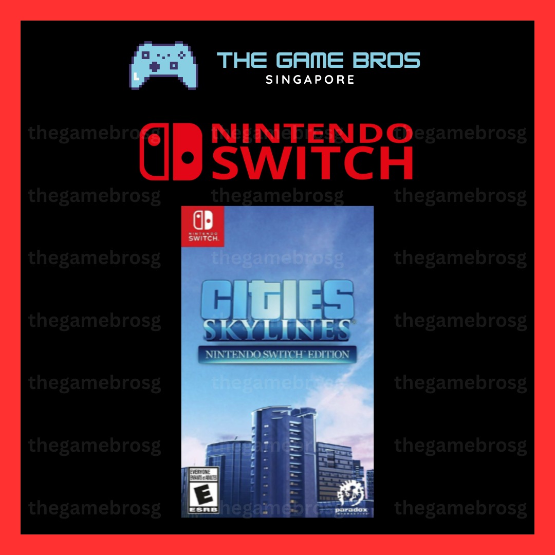 Nintendo Switch Cities: Skylines Nintendo Switch Edition ⭐Cities Skylines | Nintendo Switch Digital Download Games