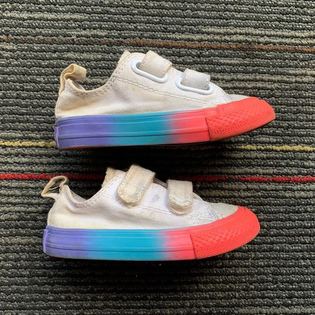 Converse Rainbow Ice Low for Kids Bayi Anak Lainnya di Carousell
