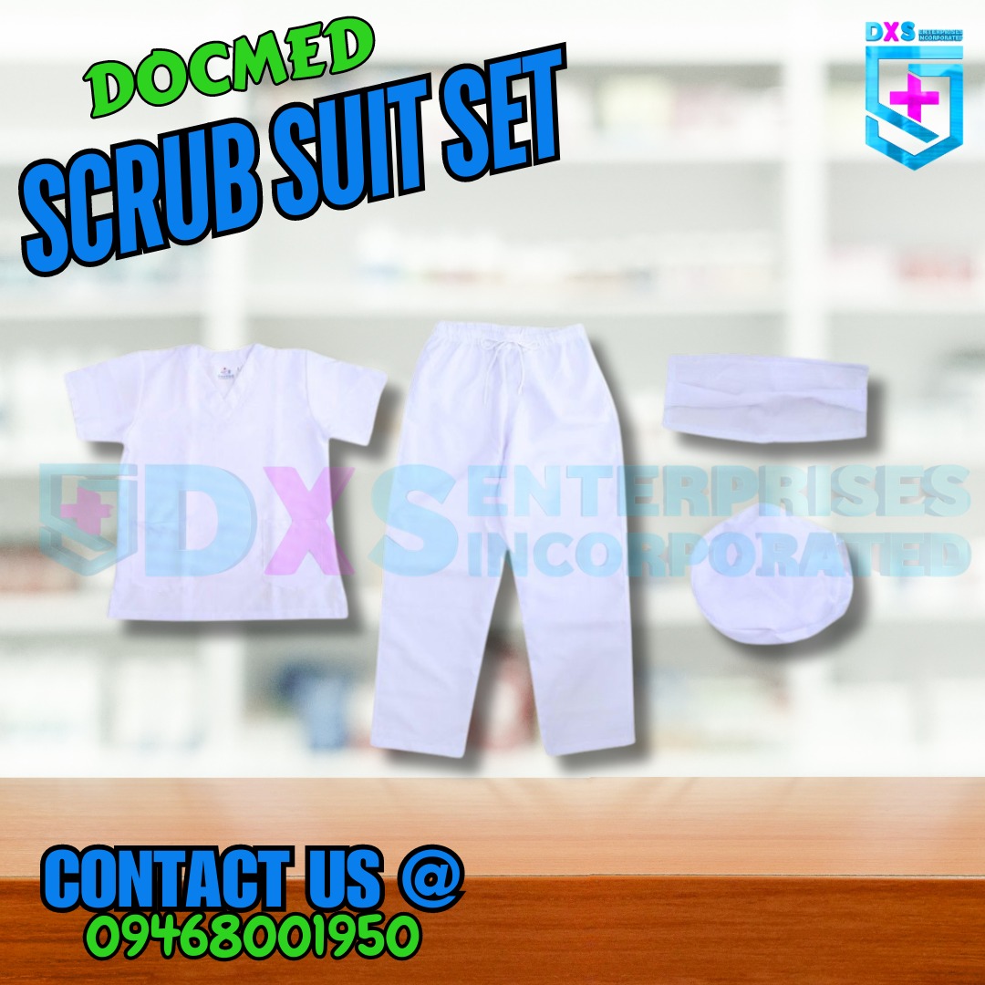 DOCMED SCRUBSUIT SET, Health & Nutrition, Medical Supplies & Tools on ...