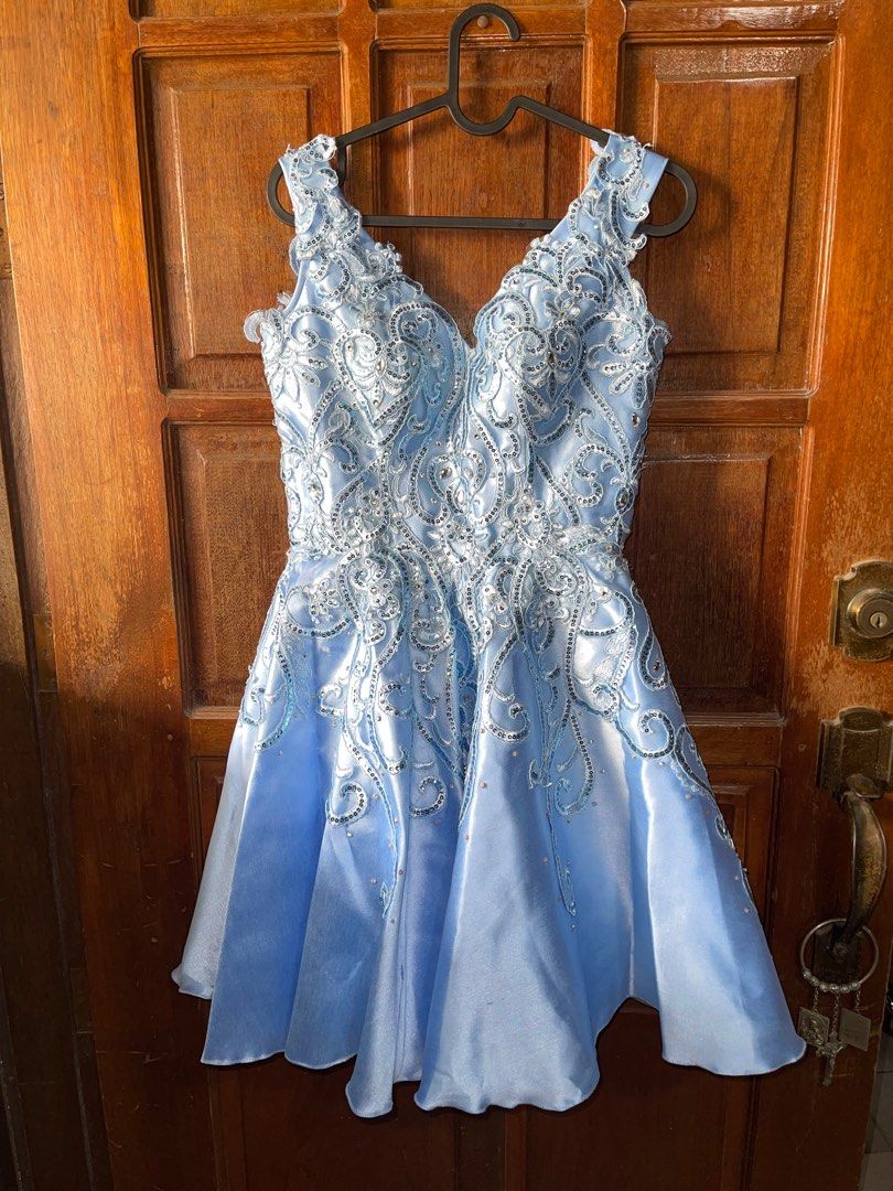 strapless open back dress Butterick Vintage Dresses B6485  The Fold Line