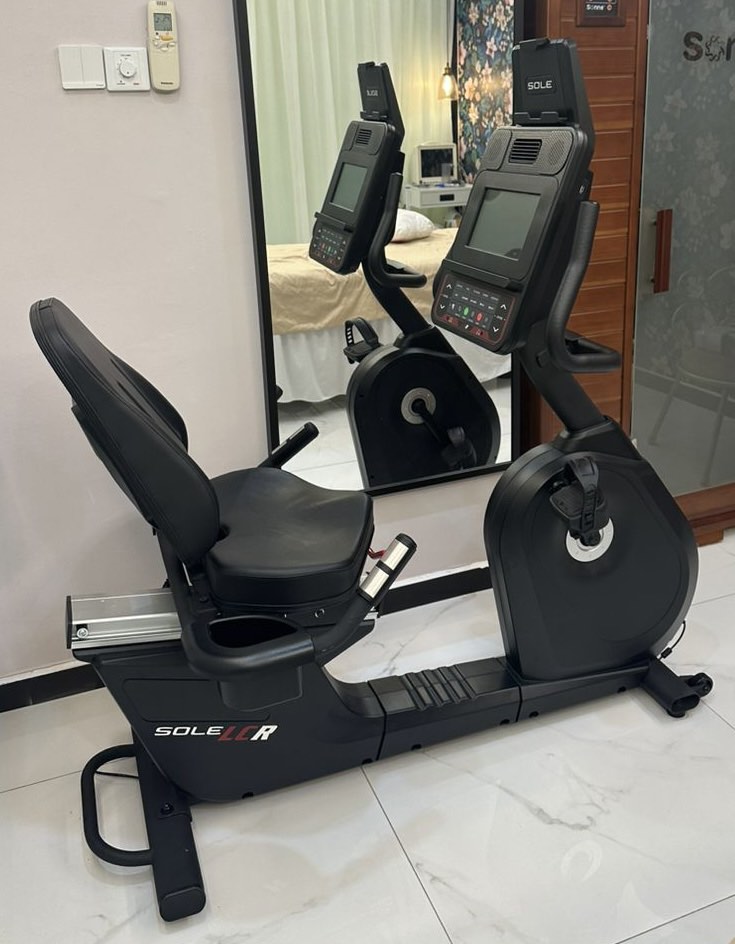 Fitness Bike SOLE LCR RECUMBENT BIKE Sports Equipment Exercise Fitness Cardio Fitness Machines on Carousell