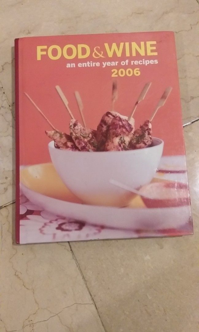 Food & Wine Recipes (Category: Magazines) located in Taguig. Submitted by thrifthub.ph (Listing ID 1321478812, Image 1). Description: .