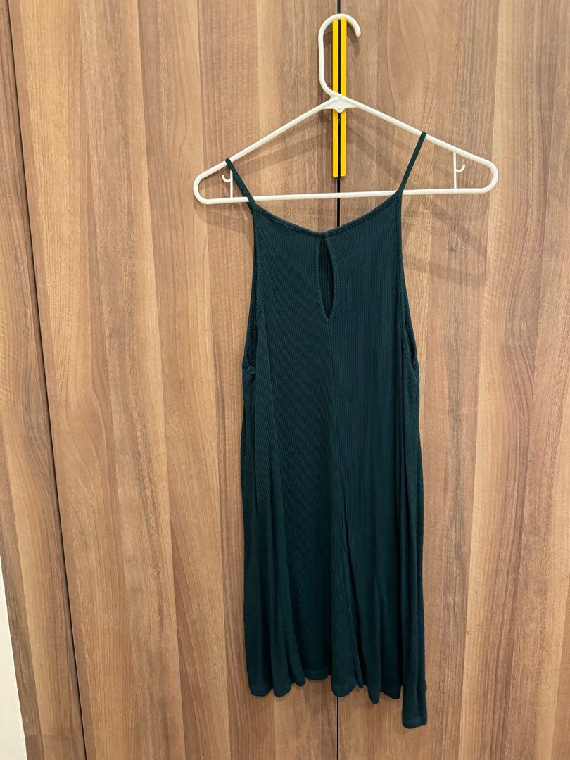 Forever 21 Green Ribbed Dress, Women's Fashion, Dresses & Sets, Dresses on  Carousell