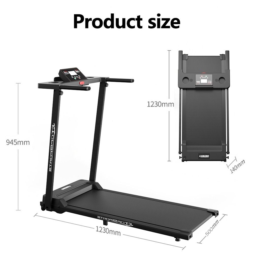 FREE DELIVERY Full Folding Electric treadmill 2.5HP TREADMILL 10km h Running Walking Machine Home Gym Sports Exercise