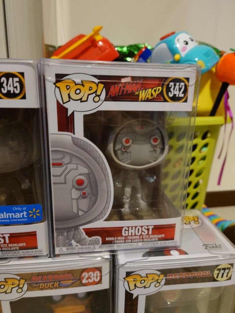 Funko pop Deadpool unmasked Px exclusive x-force duck Dinopool