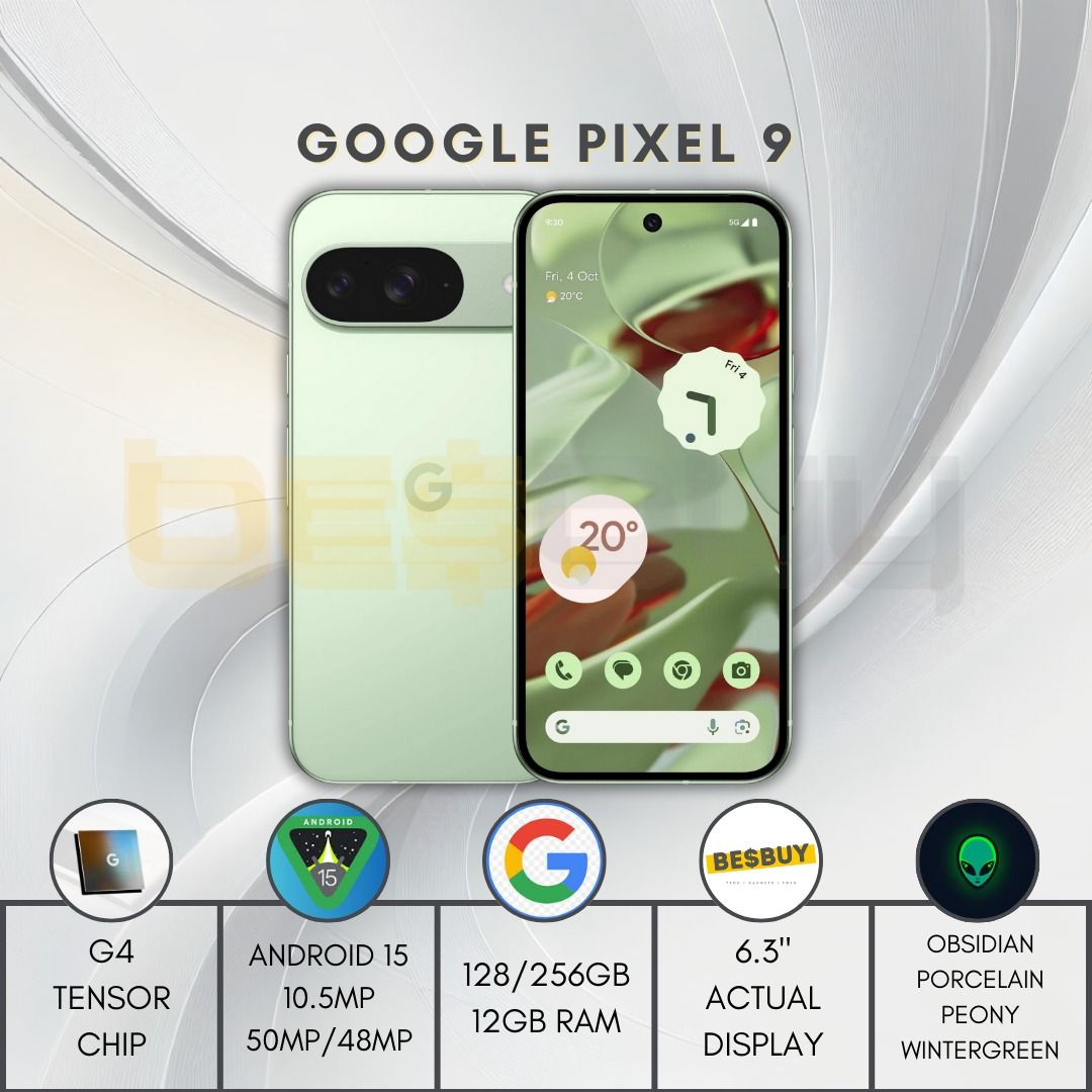 Google Pixel 9 Series [2-3 Weeks] (Category: Google Pixel) located in Quezon City. Submitted by besbuyph (Listing ID 1321414649, Image 3). Description: 🔥 Key Features 🔥 Pixel 9 Pro: Available in 6.3" and 6.8" sizes with the Super Actual display, 16GB RAM, and a stunning 42MP front camera. Pixel 9: Featuring a 6.3" Actual display, 12GB RAM, and a powerful 50MP wide rear camera. Pixel 9 Pro Fold: 6.3" + 8" dual displays with the innovative Super 