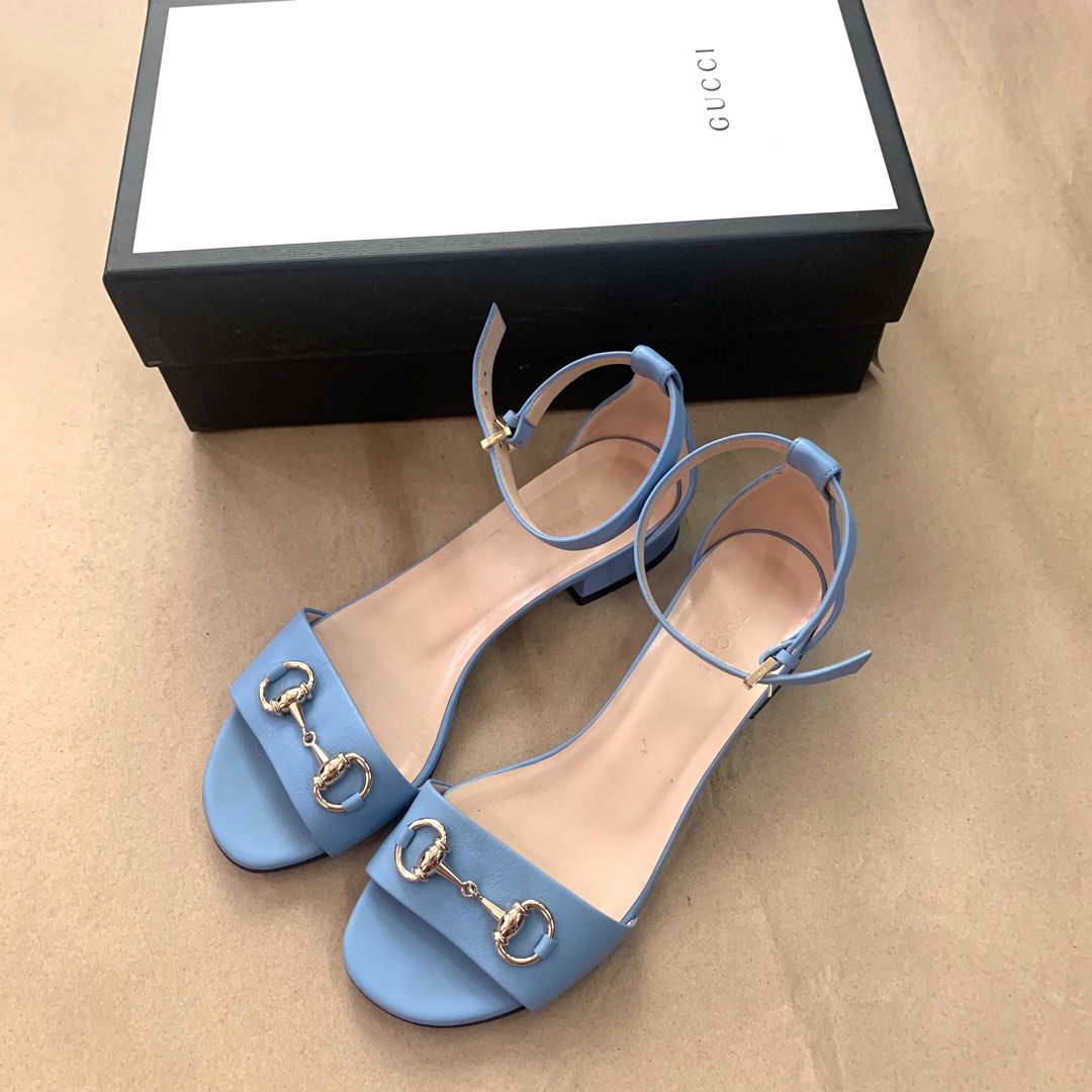 Gucci Blue Sandals