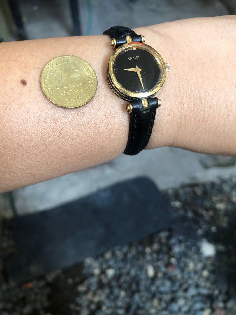 Gucci vintage women s watch 2000L 18k gold plated Women s Fashion Watches Accessories Watches on Carousell