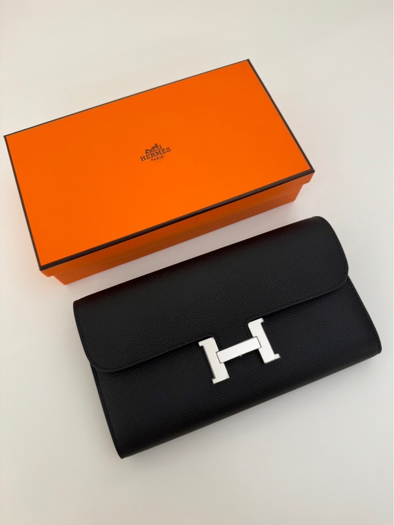 Hermes Constance to go Black PHW Luxury Bags Wallets on Carousell