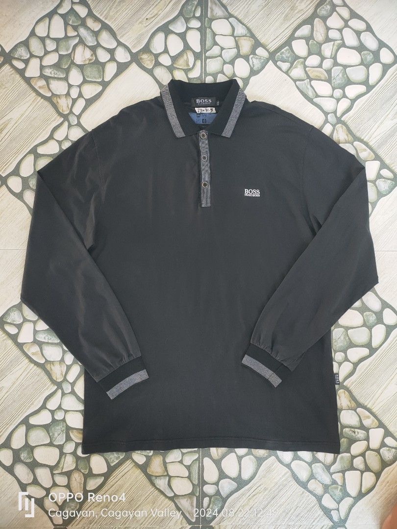 HUGO BOSS (Category: Activewear) located in Tuguegarao City. Submitted by sorianoalv71609 (Listing ID 1321381166, Image 1). Description: HUGO BOSS XL TO XXL 23 By 31.5 EXCELLENT TO NEW SANA COLOR RATE: 9.5/10 ISSUE : PINHOLE ( PARANG KAGAT NG LANGGAM.