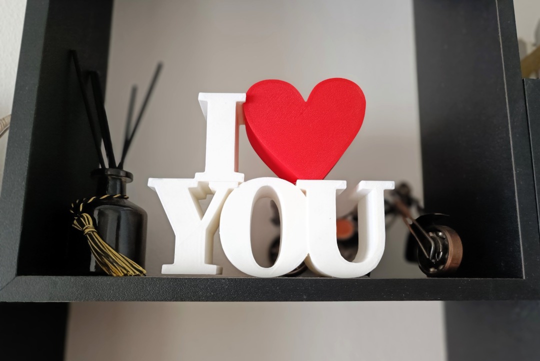 I Love You Letter Block Decor Wedding Valentine Marriage, Furniture ...