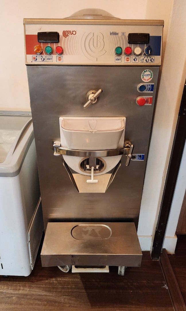5L Bravo Gelato machine Batch Freezer Bravo Trittico 30 TV Home Appliances Kitchen Appliances Ice cream Makers on Carousell