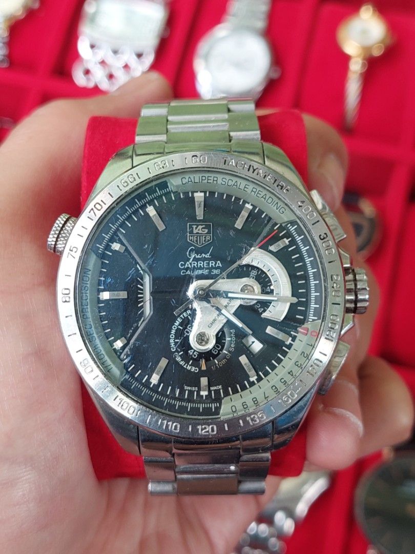 Harga jam tangan tag heuer grand carrera calibre 36 asli outlet