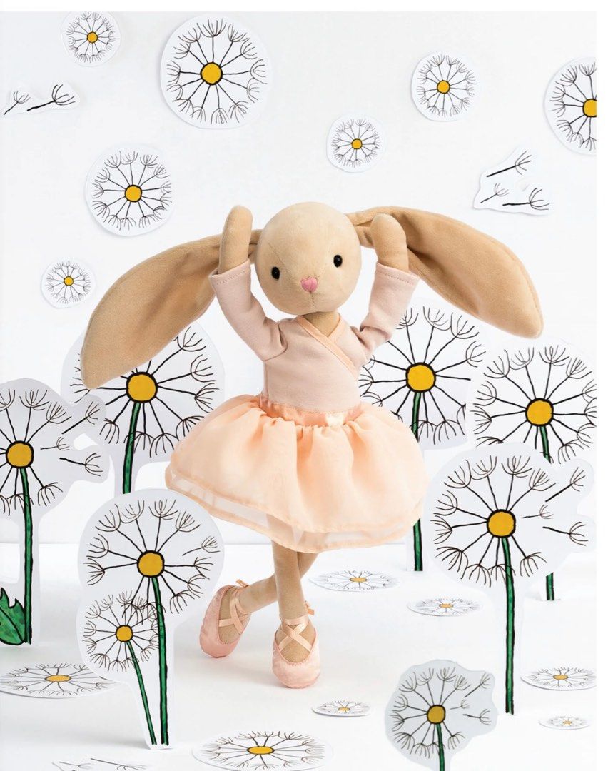 Jellycat Lila Ballerina Bunny Carousell