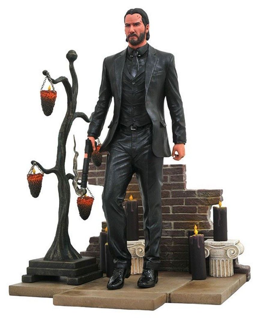 John Wick: Chapter 2 - Gallery Diorama (Diamond Select) (Category: Figurines & Statues) located in Apalit. Submitted by zenfalcon_101590 (Listing ID 1321411685, Image 3). Description: BIB - Diamond Select John Wick - Chapter 2 - Statue 11 inches.