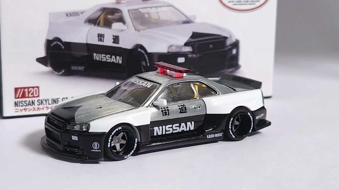 スカイライン Kaido House GT-R police R34
